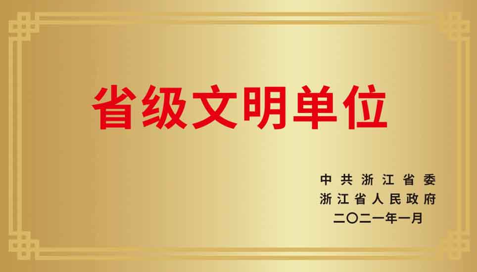 仙居尊龙凯时 | 我院获2020年度“省级文明单位”荣誉称号